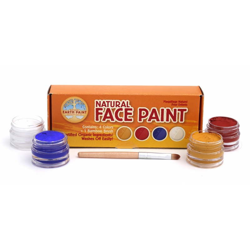 Natural Earth Paint Face Paint Kit 4 Colors