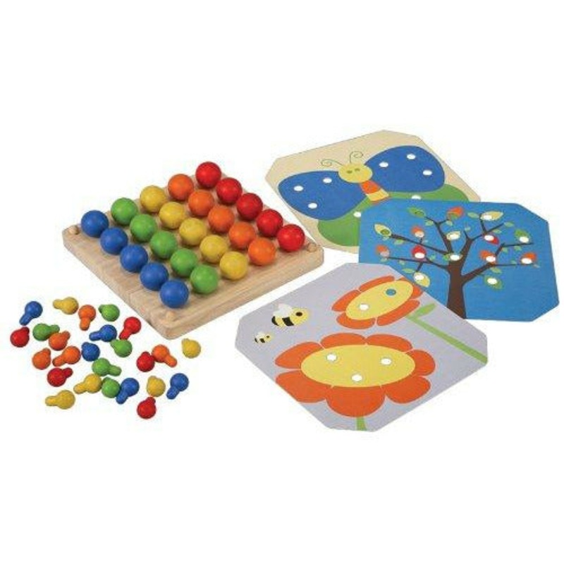 PlanToys Creative Peg Board Preschool