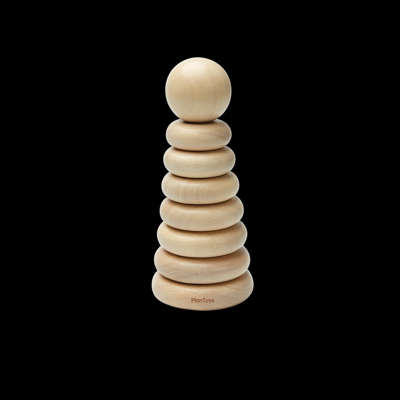 PlanToys Stacking Ring, Natural