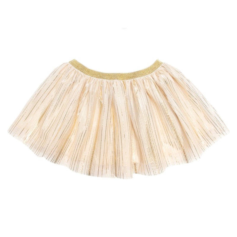 Sweet Wink Gold Shimmer Dress Up Thanksgiving Tutu 0-12M