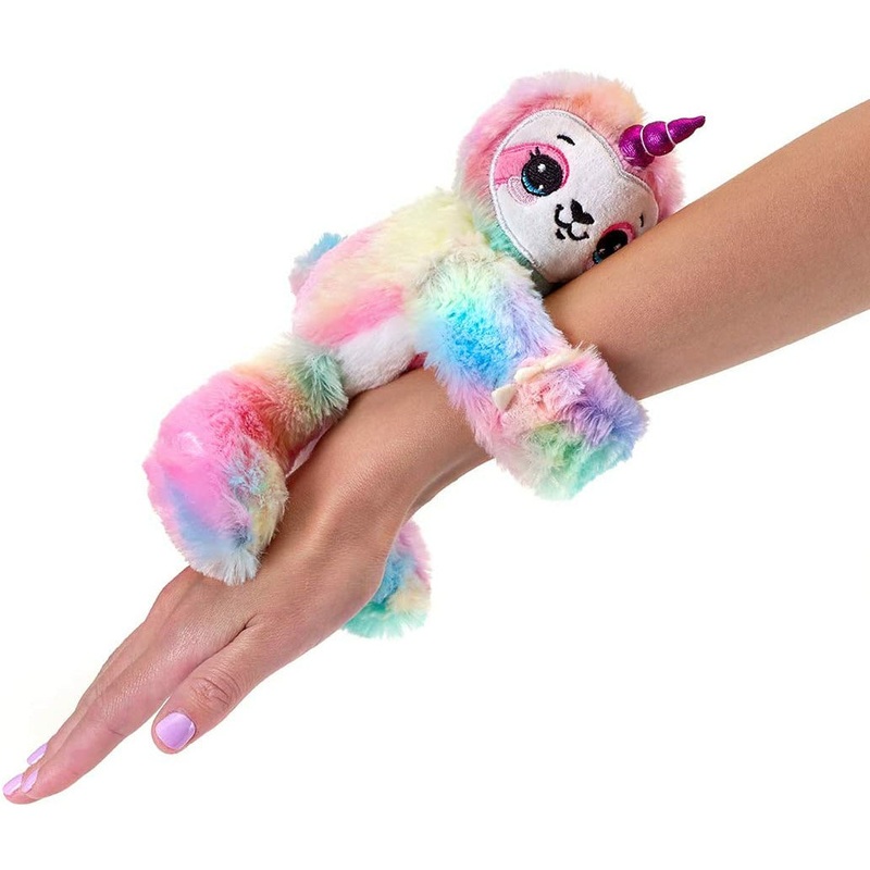 Top Trenz BFF Scented Plush Slap Bracelet - Multicolor Sloth-icorn