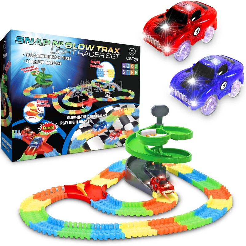USA Toyz Snap and Glow Trax