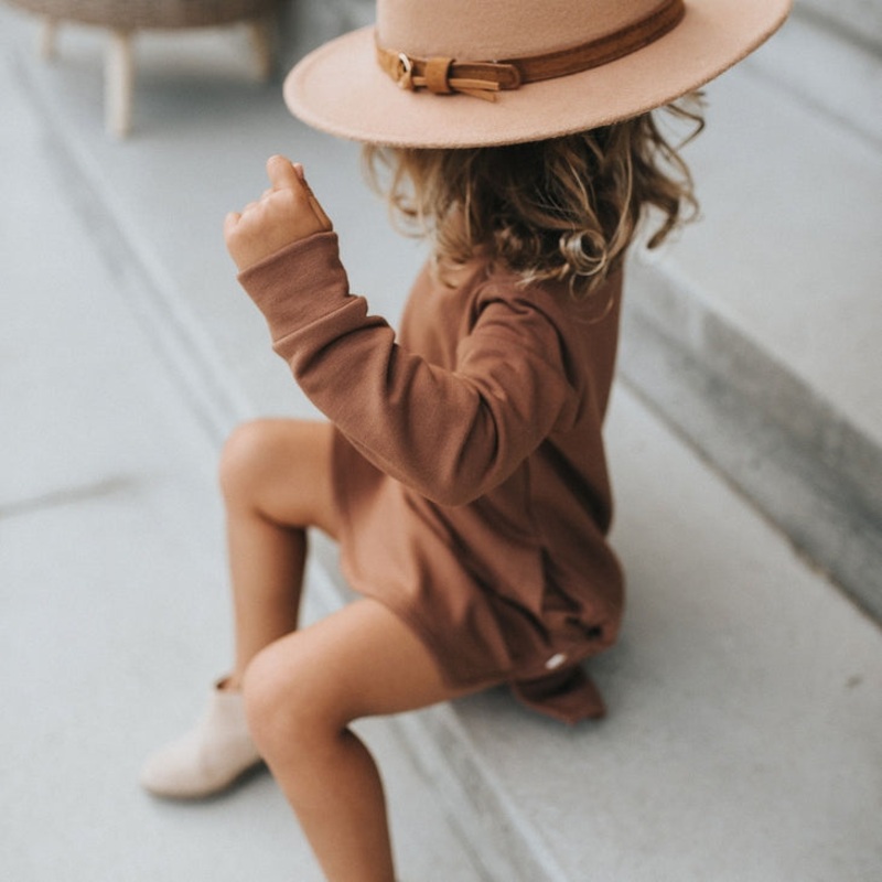 Wild Design Lab Tan Kids Hat Tan