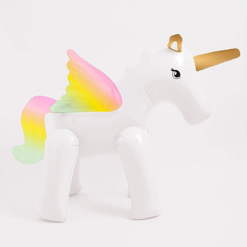 SunnyLIFE-Inflatable Sprinkler, Unicorn