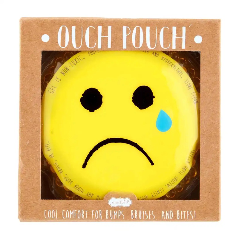 Mud Pie Yellow Emotion Ouch Pouch
