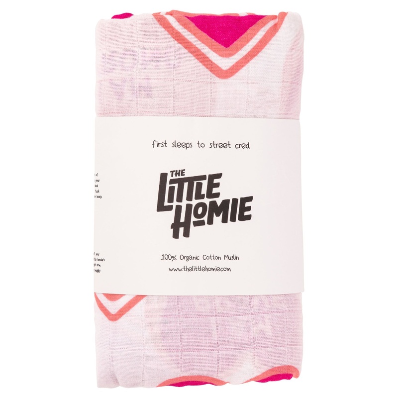 The Little Homie Homie Affirmations Swaddle