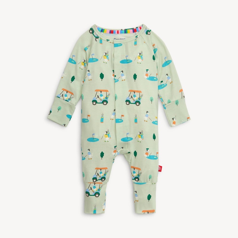 Magnetic Me Fairway Fetch Modal Convertible Coverall Newborn