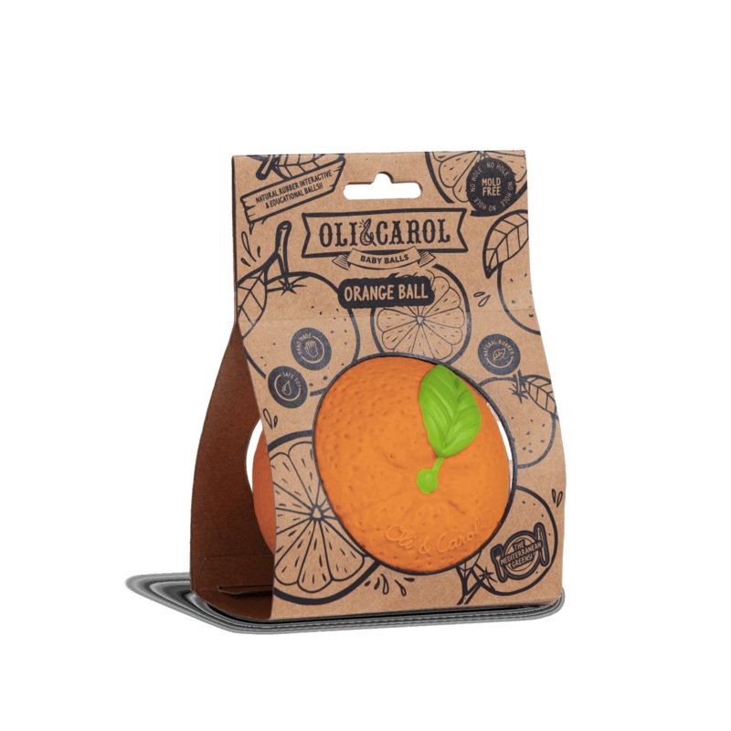 Oli & Carololi & Carol Orange Sensory Ball
