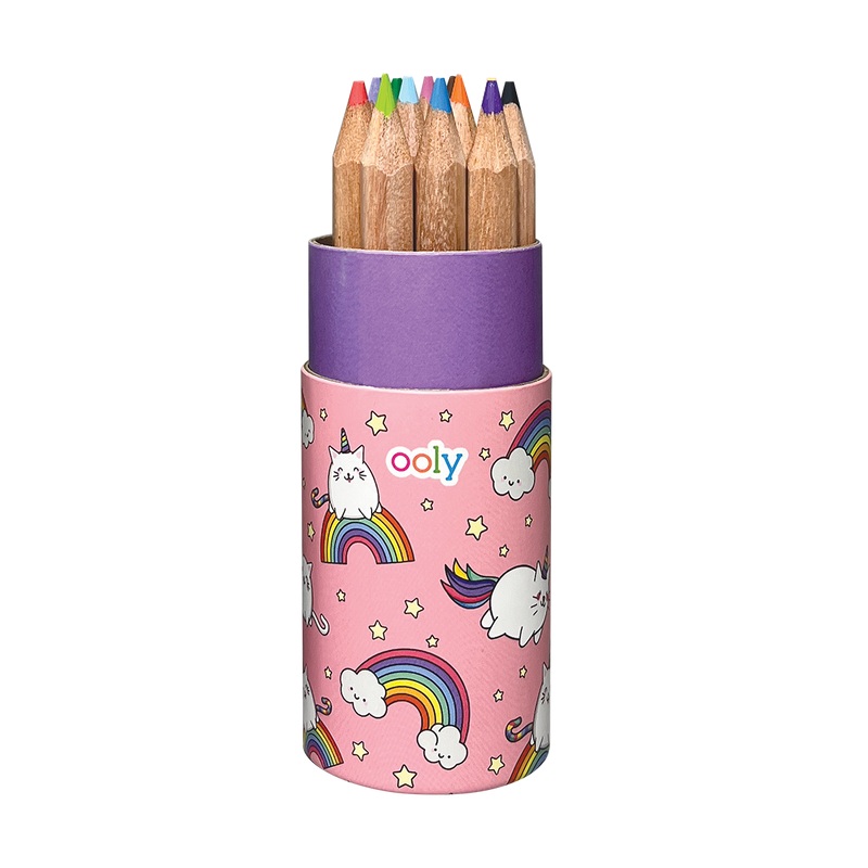 Ooly Draw 'n Doodle Mini Colored Pencils + Sharpener