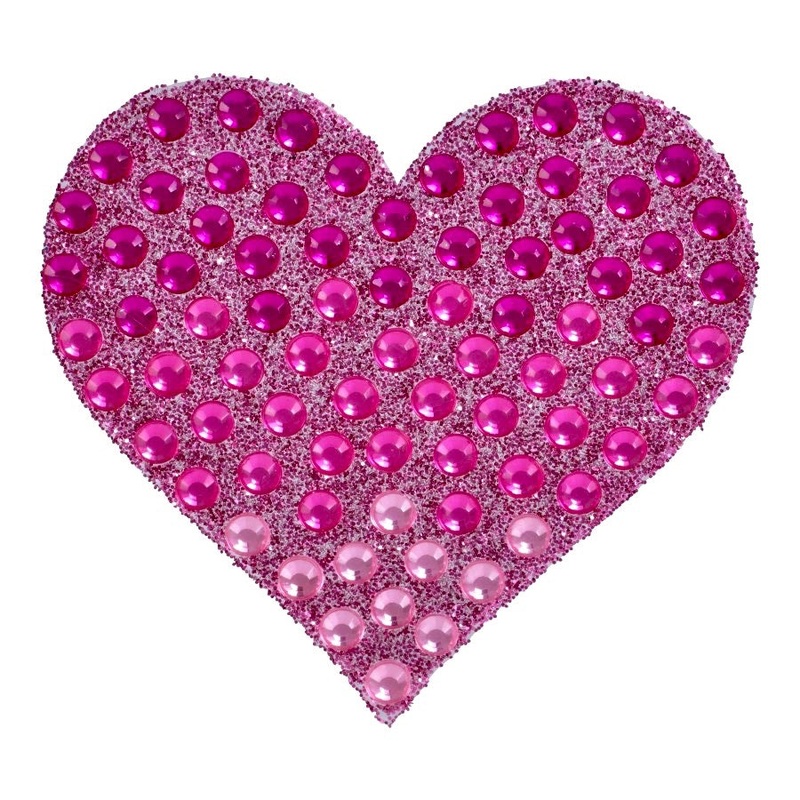 Stickerbeans Pink Ombre Heart Sticker