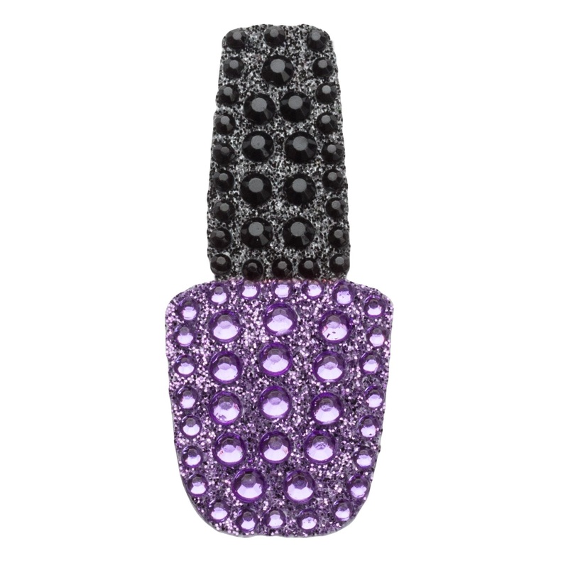 Stickerbeans Purple Nail Polish Sticker