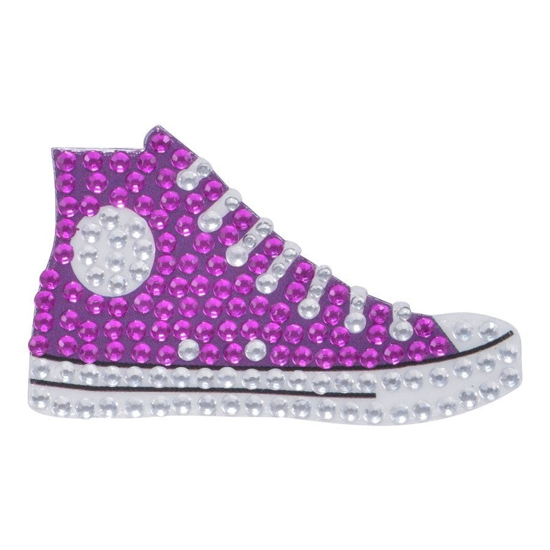Stickerbeans Purple Sneaker Sticker