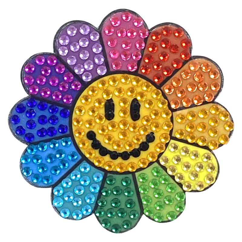Stickerbeans Rainbow Daisy Sticker