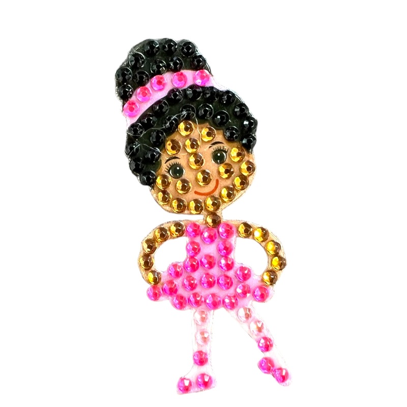 Stickerbeans Tiny Dancer With Pink Sticker Sticker