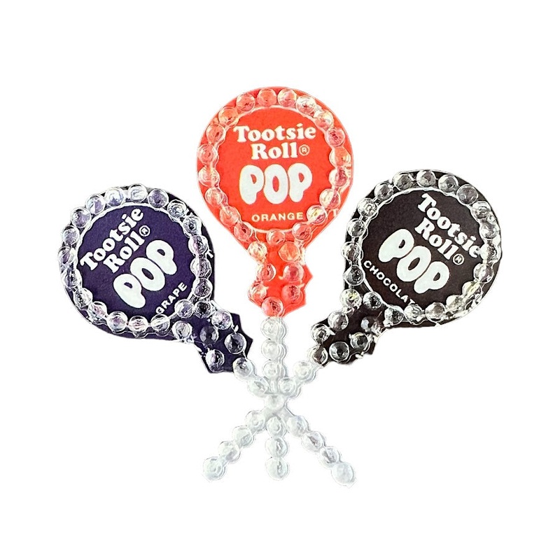 Stickerbeans Tootsie Pop Trio Sticker