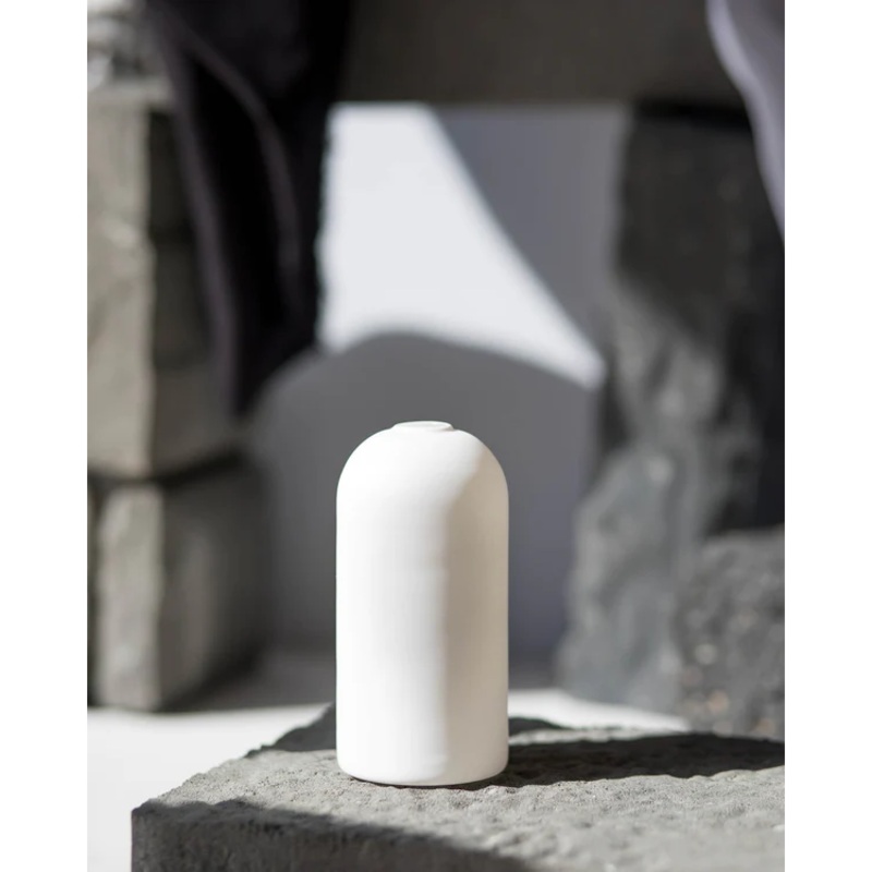 Everlasting Candle-Wylie White Vase