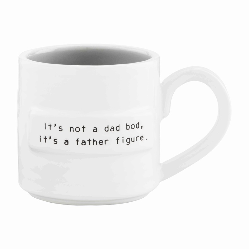 Mud Pie Dad Bod Sentiment Mug
