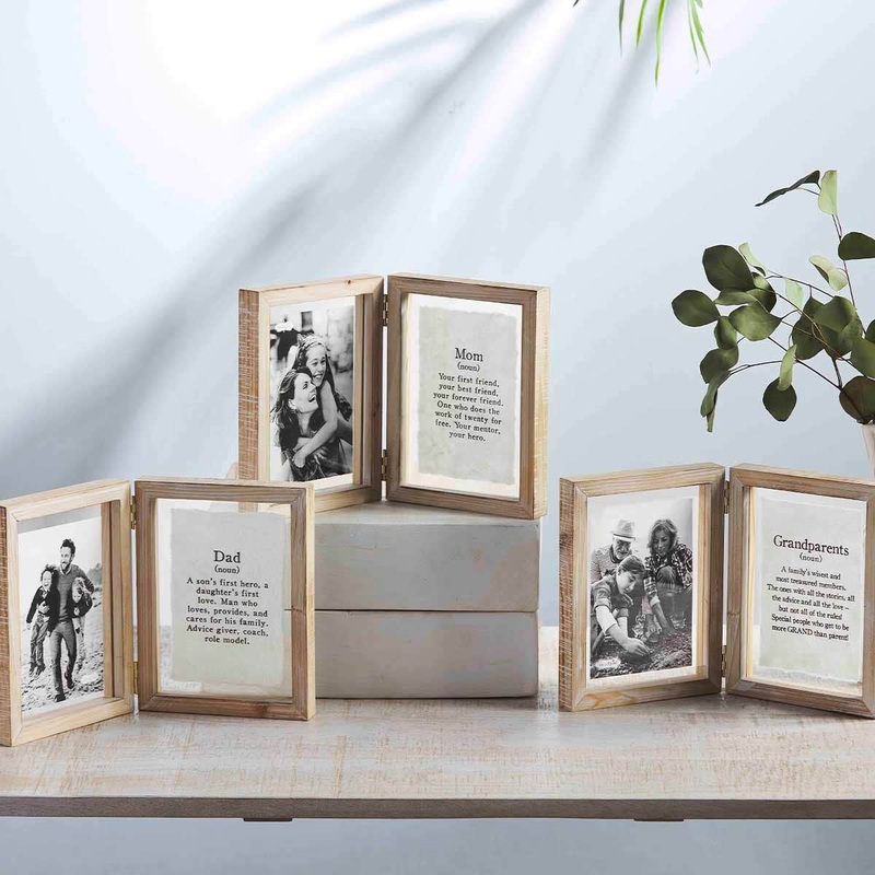 Mud Pie Mom Hinged Glass Frame