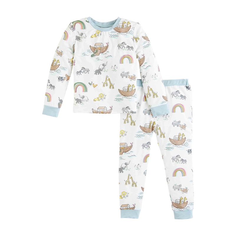 Mud Pie Noahs Ark Pajamas 9-12M