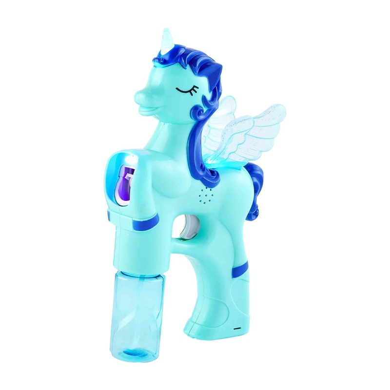 Mud Pie Unicorn Bubble Maker Blue