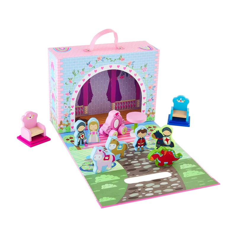 Mud Pie Wood Princess Story Box