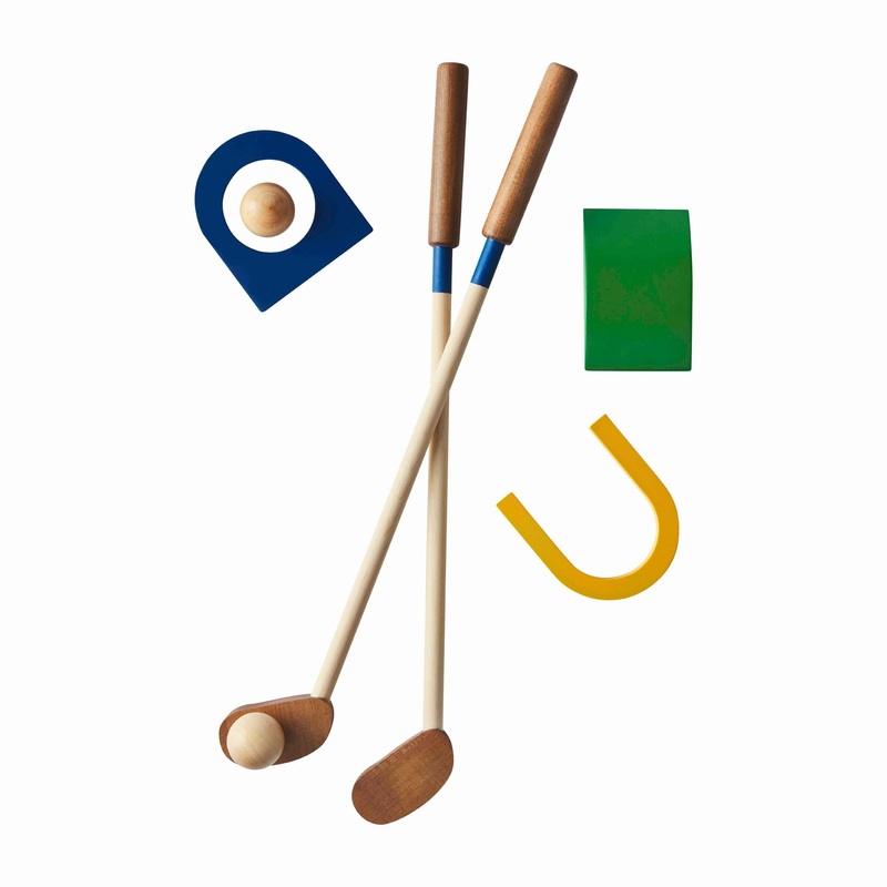Wood Golf Toy Set
