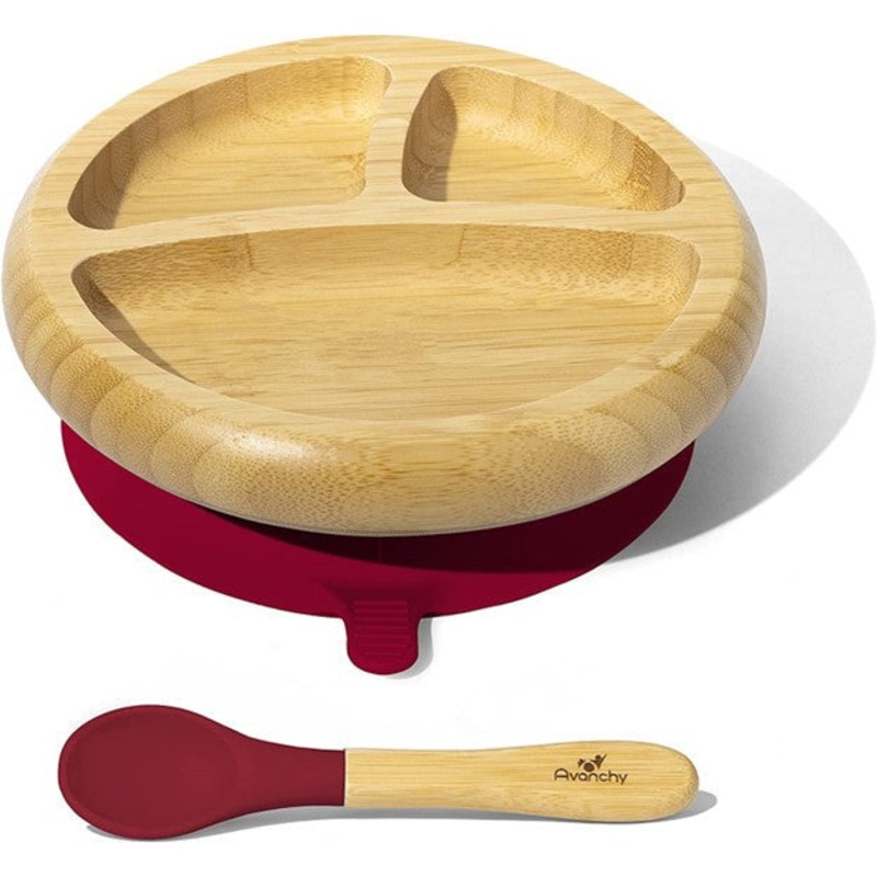 Avanchy-Magenta Baby Plate