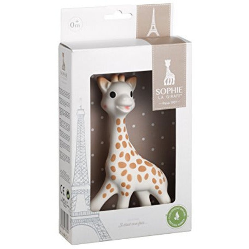 Sophie La Girafe Sophie La Girafe Teether in White Gift Box Gabin the Bear