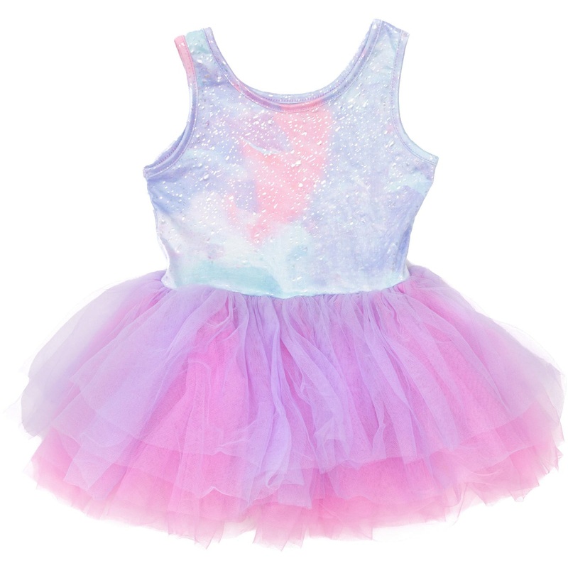 Great Pretenders USA Ballet Tutu Dress, Multi/Lilac Size 5-6