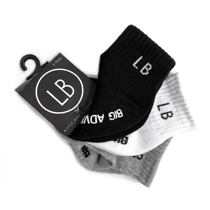 Little Bipsy Sock 3 Pack, Mix 0-6