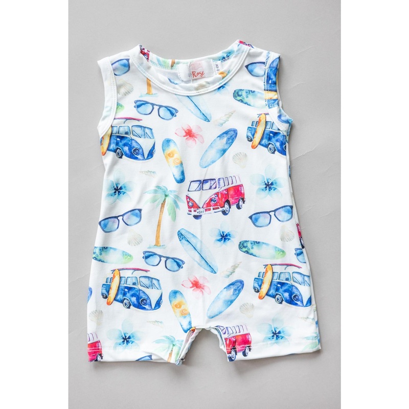 Mila & Rose Aloha Shorty One-Piece 0-6M
