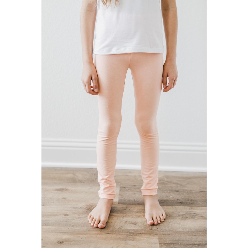 Mila & Rose Bright Peach Leggings Bright Peach Leggings 6-12M