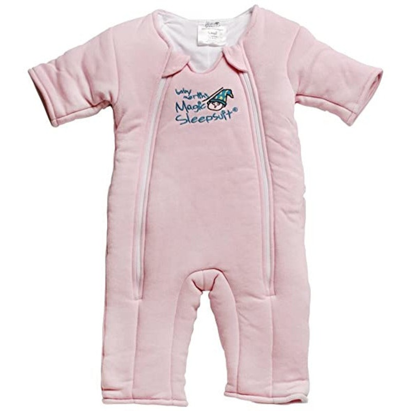 Baby Merlin Pink Magic Sleepsuits Small