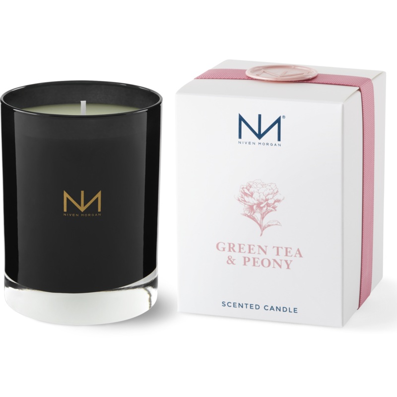 Niven Morgan Scented Candles Green Tea & Peony Fragrant Candle