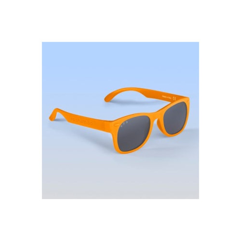 Roshambo Wayfarer Blippi Orange Toddler Sunglasses Blue Polarized