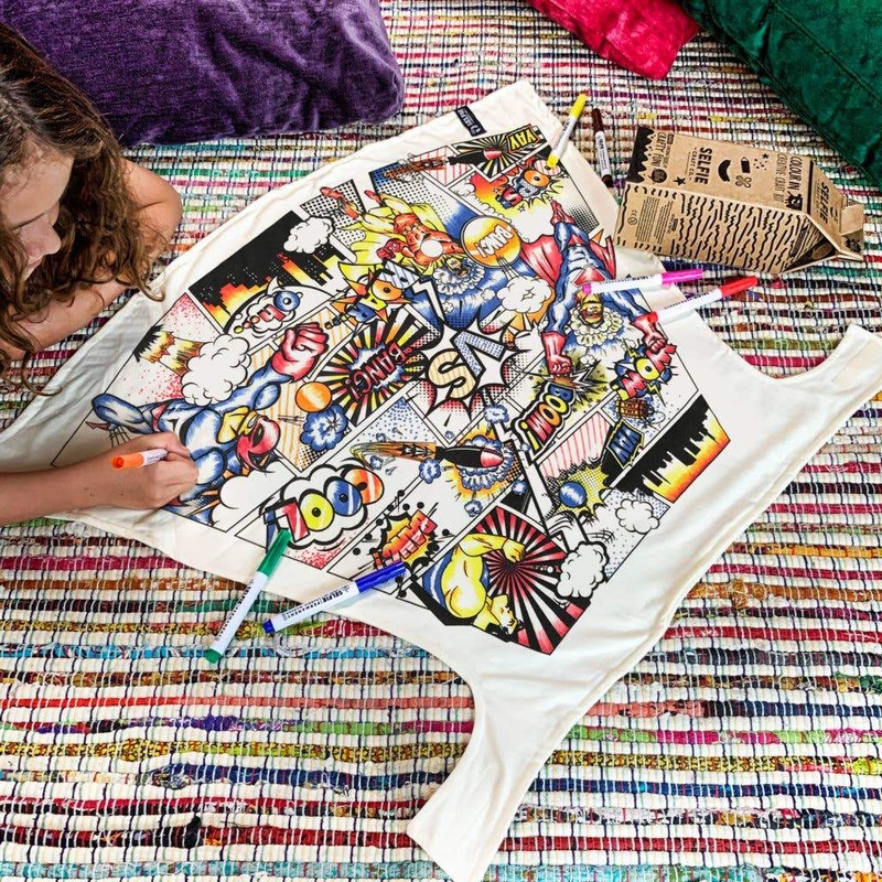 Selfie Craft Co Color In Capes Superhero Cape
