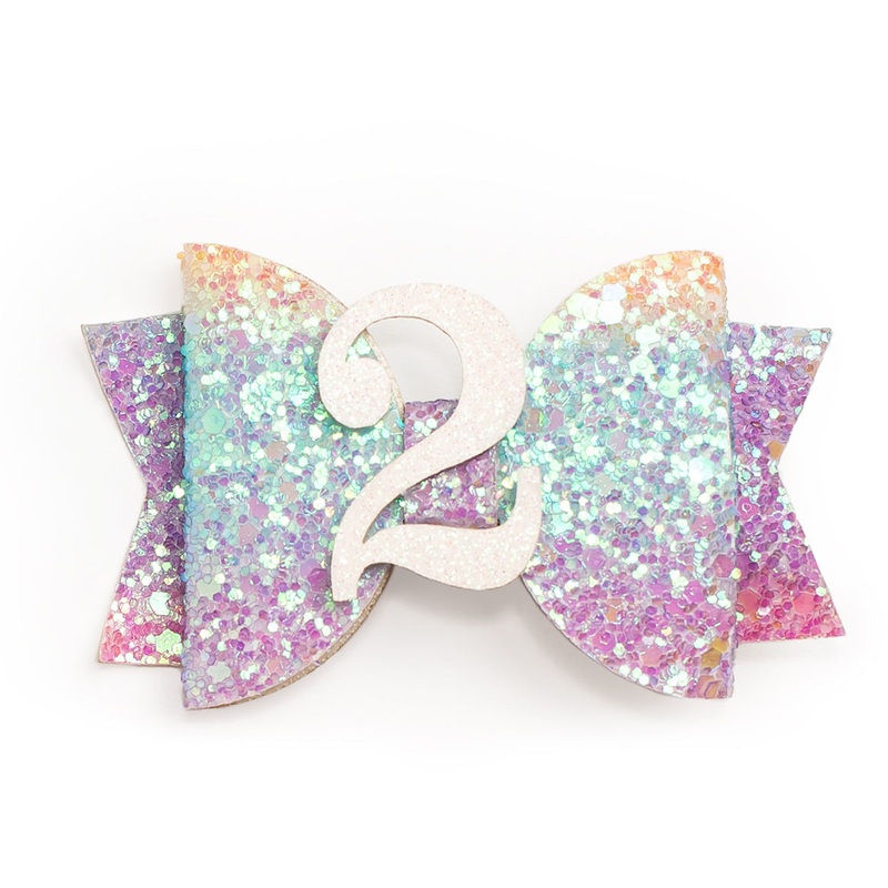 Sweet Wink Pastel Rainbow Hair Clip #2