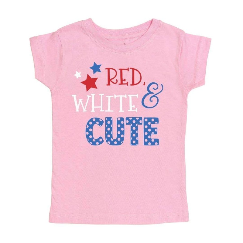 Sweet Wink Red, White & Cute Short Sleeve Shirt Red, White & Cute Short Sleeve Shirt 12-18M