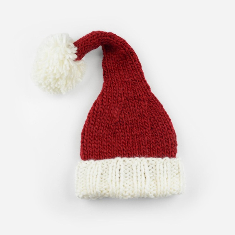 The Blueberry Hill Nicholas Santa Knit Hat NB 0-3M