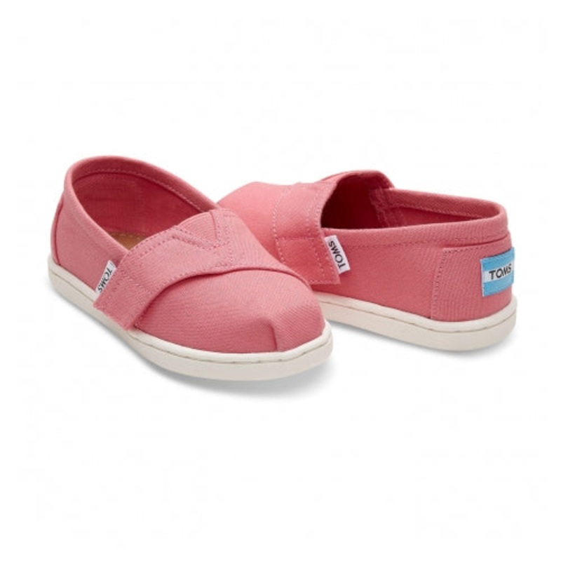 TOMS Bubble Gum Pink Shoes Size 1