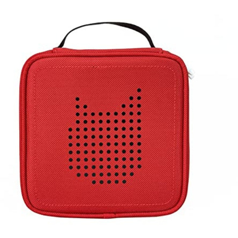 Tonies Carrying Case - Secure Protection for up to 10 Tonies Red