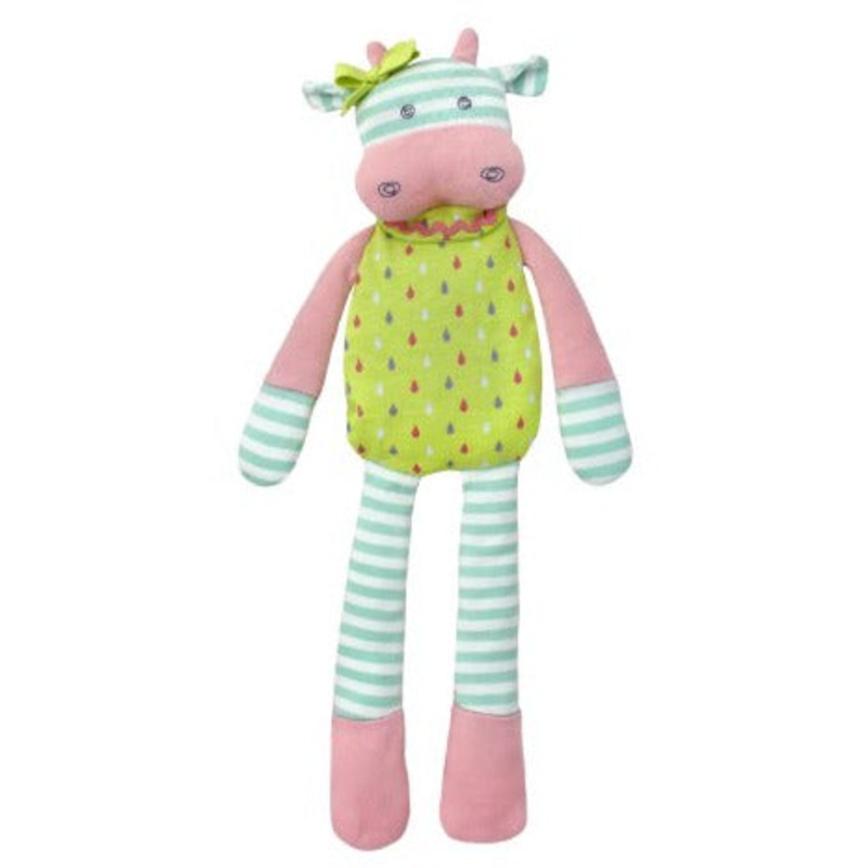 Apple Park Belle Cow Organic Farm Buddies Plush Toy 14 inches