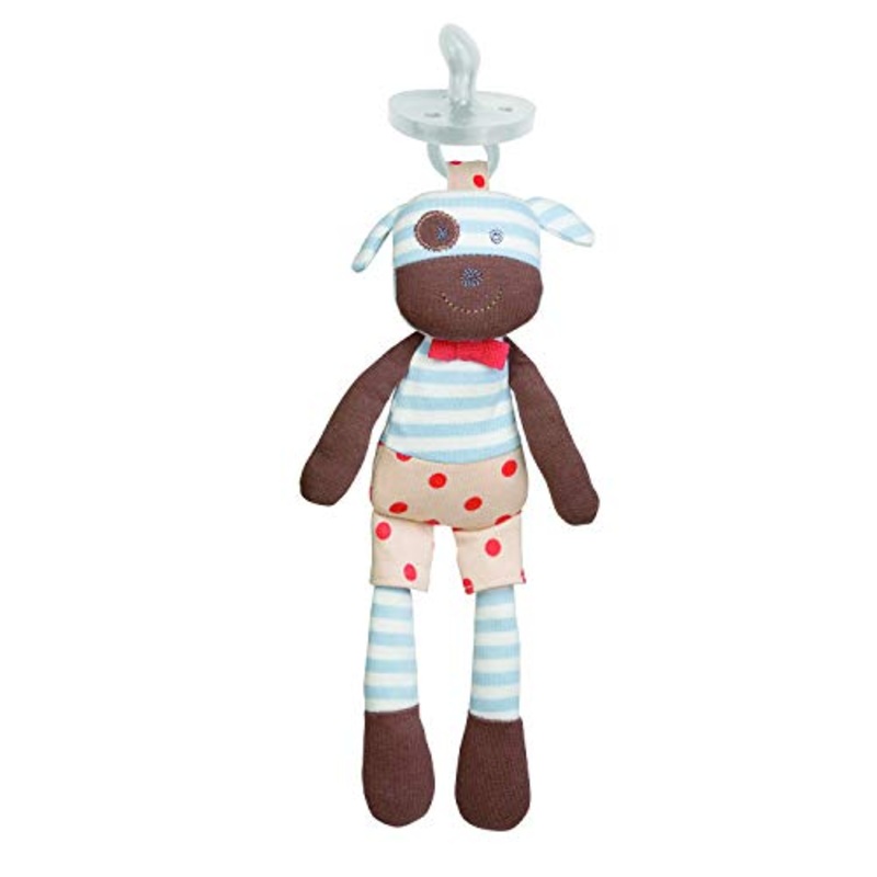 Apple Park Boxer Dog Organic Pacifier Buddy