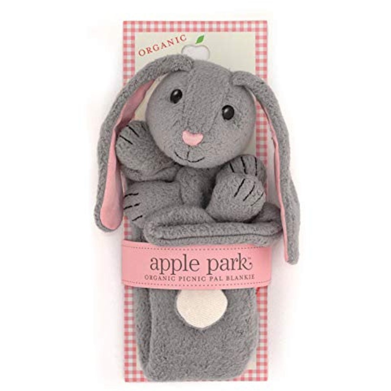 Apple Park Bunny Blankie Picnic Pal