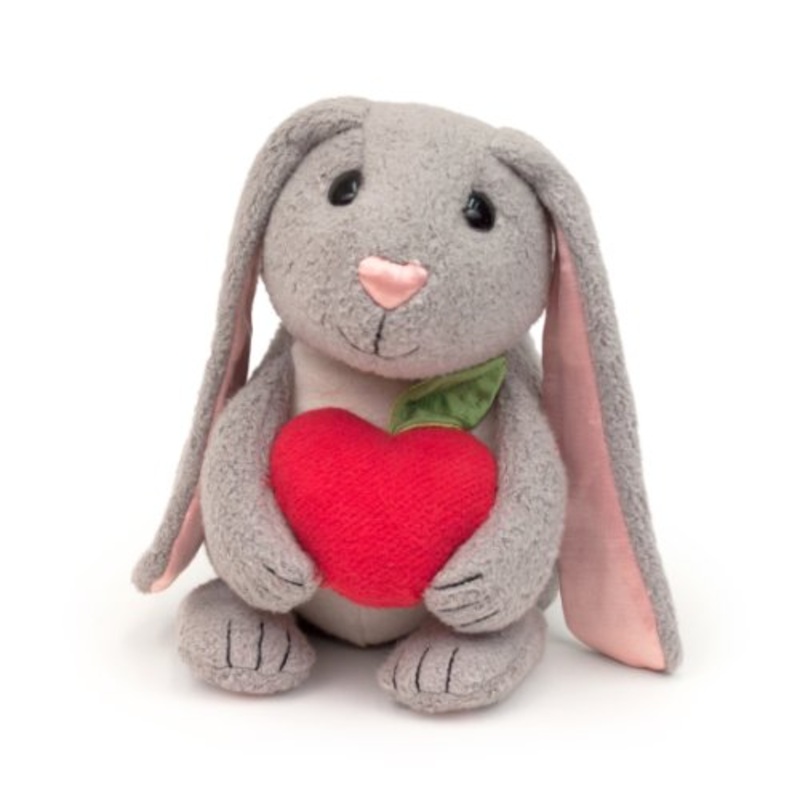 Apple Park Bunny Plush Toy Organic Picnic Pal