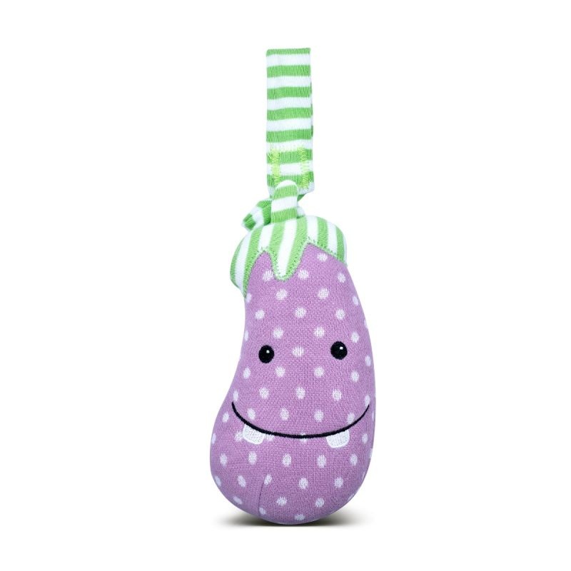 Apple Park Eggplant Stroller Toy