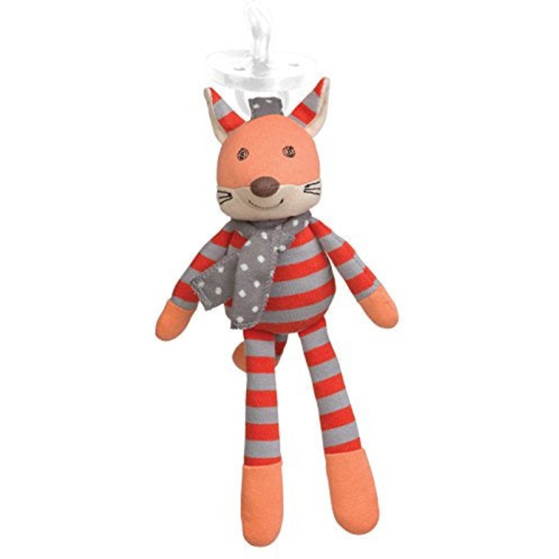 Apple Park Frenchie Fox Pacifier Buddy Organic Farm Buddy