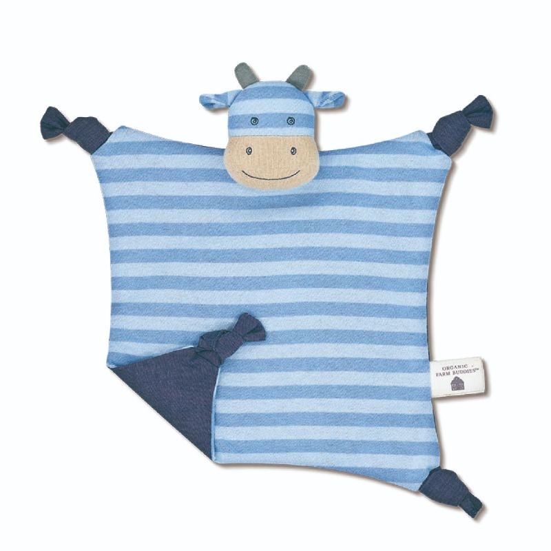 Apple Park Mr. Moo Blankie Organic Farm Buddies