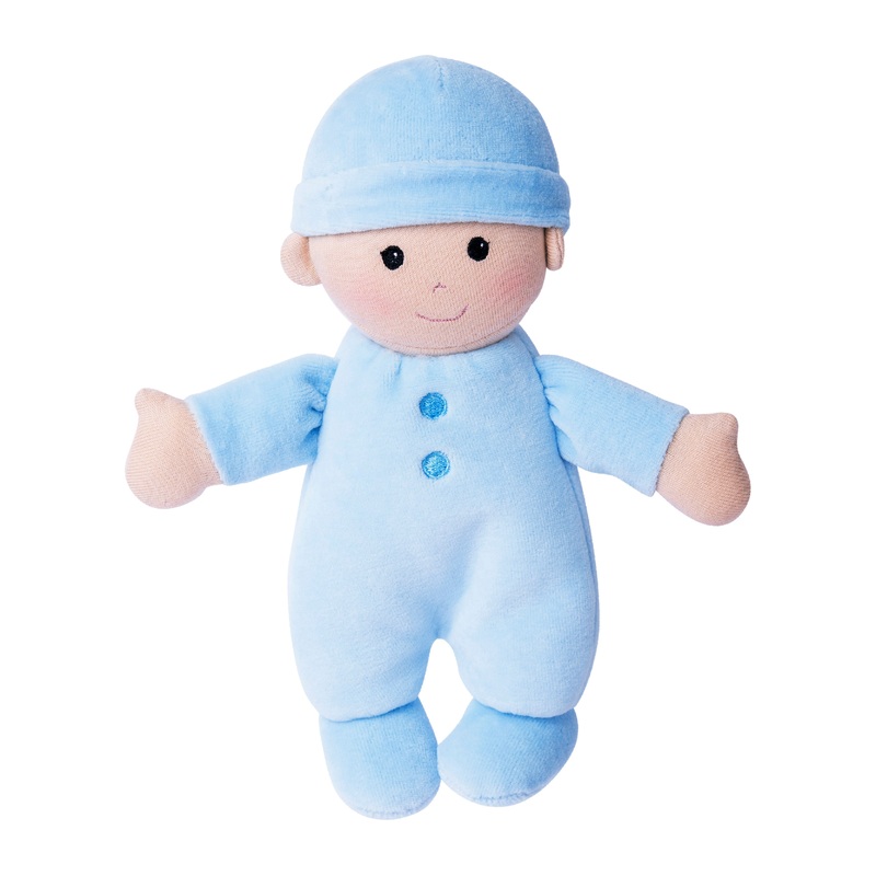Apple Park My First Blue Boy Baby Doll