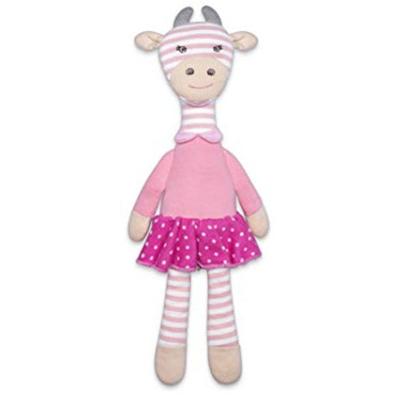 Apple Park Organic Farm Buddies Georgia Giraffe 14 Inch Plush